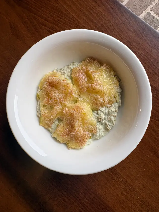 Fig leaf clotted cream overnight oats